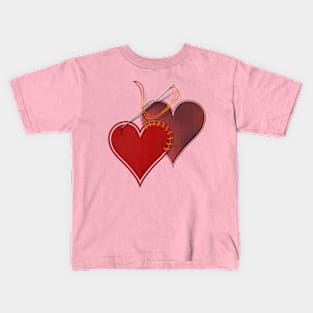 Stitched Heart Kids T-Shirt